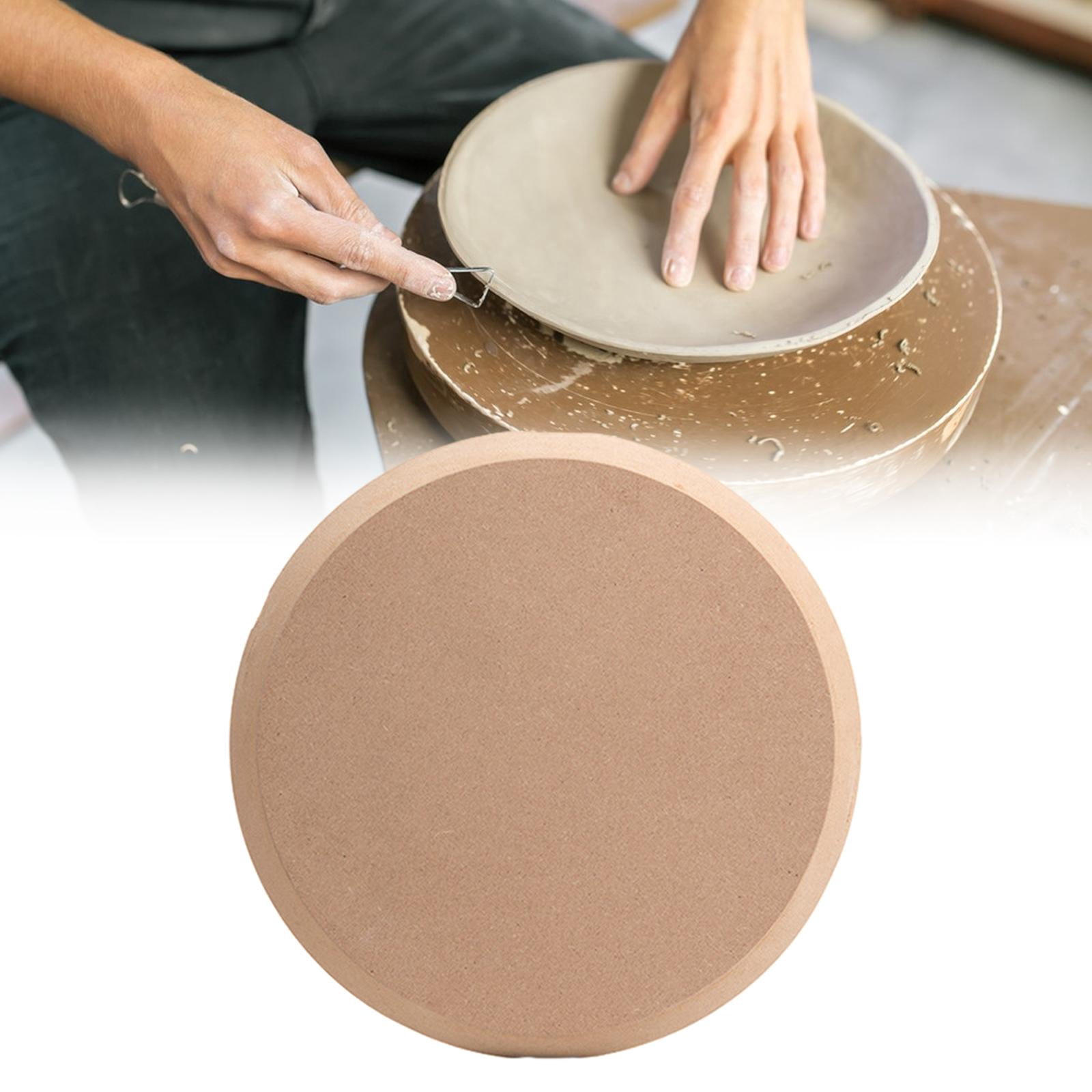 HOMYL Pottery Wheel Bats Holding Clay for Ceramic Arts Clay Making Pottery Supplies Round 30cm