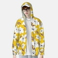 thumbnail image 4 of Fotbe Lilies Flowers Men's Women's UPF 50+ Sun Protection Jacket Hooded Cooling Shirt with Pockets Hiking Outdoor Performance-XX-Large, 4 of 9