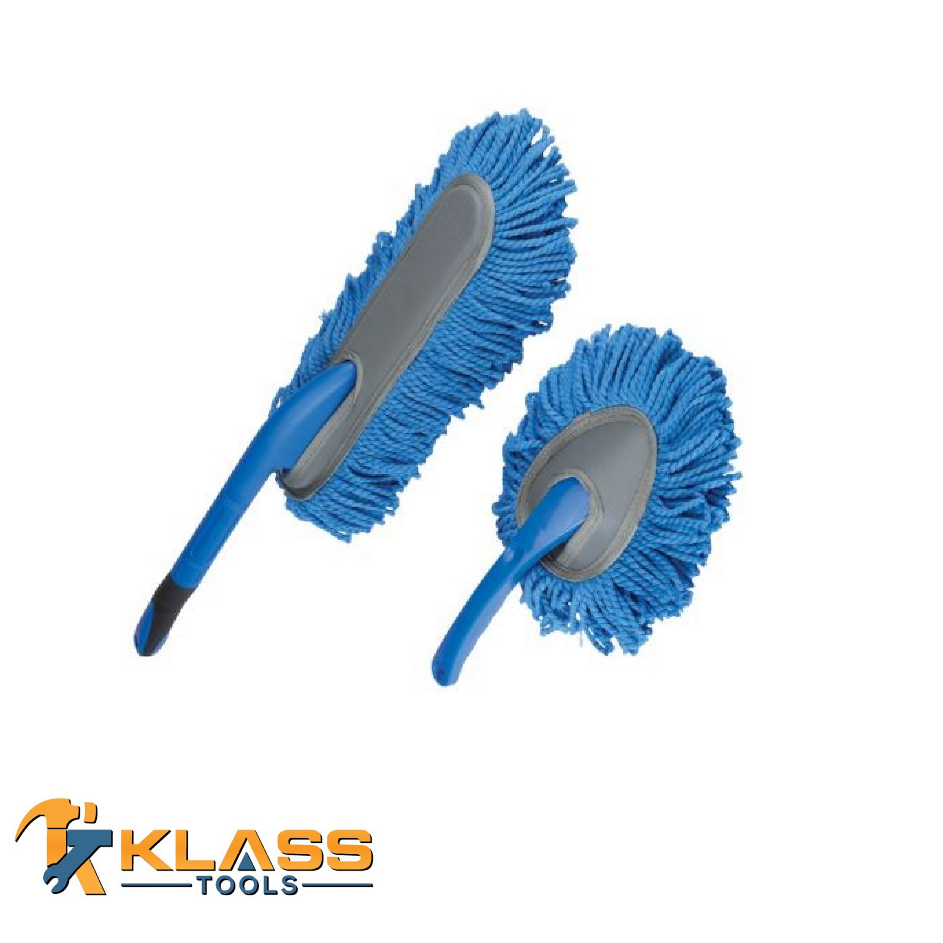 2 Piece Microfiber Car Duster Set by KlassTools