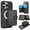 Black, variant on Decase for iPhone 15 Pro Max Flip PU Leather Back Cover with 2-in-1 Detachable Magnetic Wallet with 5 Card Slots Compatible Mag-Safe and RFlD Blocking Kickstand and Wireless Charging,Black