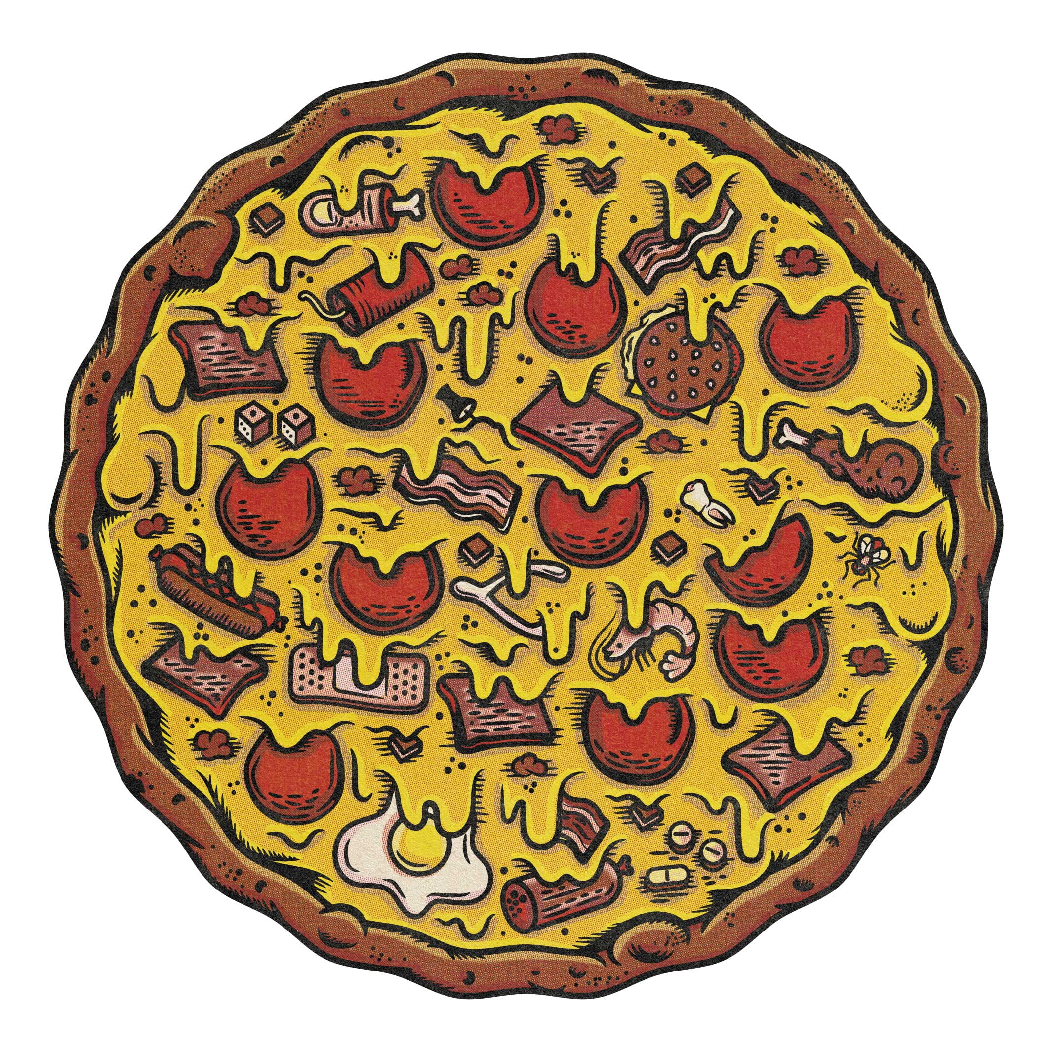 Pizza Puzzles Meat Lover's