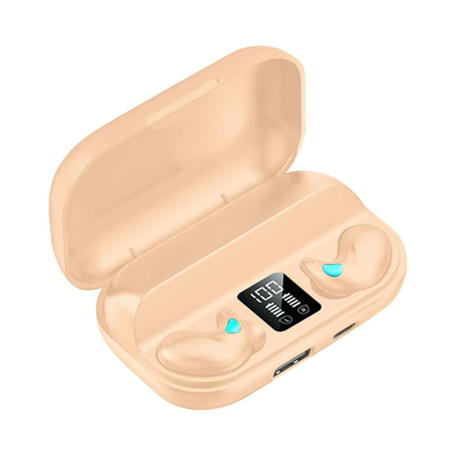 Bluetooth Earplugs Wireless With LED Digital Display And Intelligent Noise Reduction For Sleep In Ear Headphones V5.3