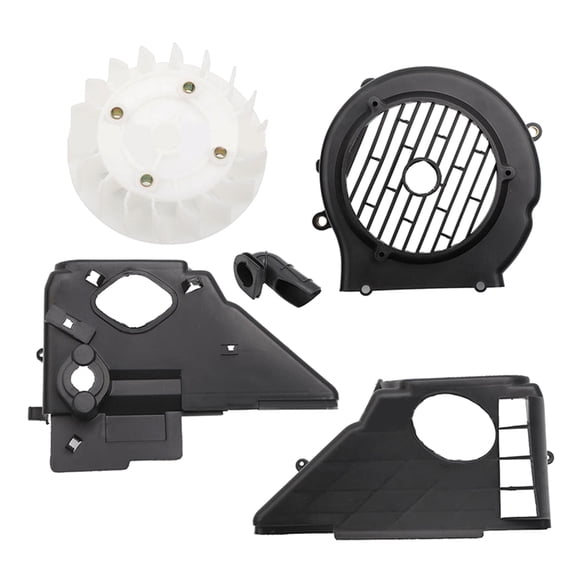 BQBQERT Engine Cooling Fan Assembly for 125 150cc Motorcycle Scooter Engine
