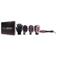 thumbnail image 4 of Cepillo de pelo Beachwaver para mujer - BWBLBR01 Rosa Medianoche - Enchufe estadounidense - 6 piezas, boquilla ovalada, difusor, cepillo redondo, cepillo liso y guante, 4 of 4