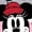 HEATHER GREY, variant on Disney - Bows And Kisses - Cropped Tee