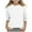 White, variant on Kogui Teens Tops Long Sleeve Girls Raglan Long Sleeve Shirts Kids Curve Hem Crewneck Tunic Tops Fashion T-Shirts Size 5T 6T (Wine,5-6 Years)