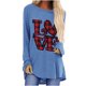 thumbnail image 2 of ICHUANYI Clearance Ethnic Style Sweatshirt,Womens Casual Valentine's Day Sweatshirts Long Sleeve Winter Fall Tops Cozy Pullover Sweater Shirts Tee Blouse ICHUANYI "ICHUANYI", 2 of 4