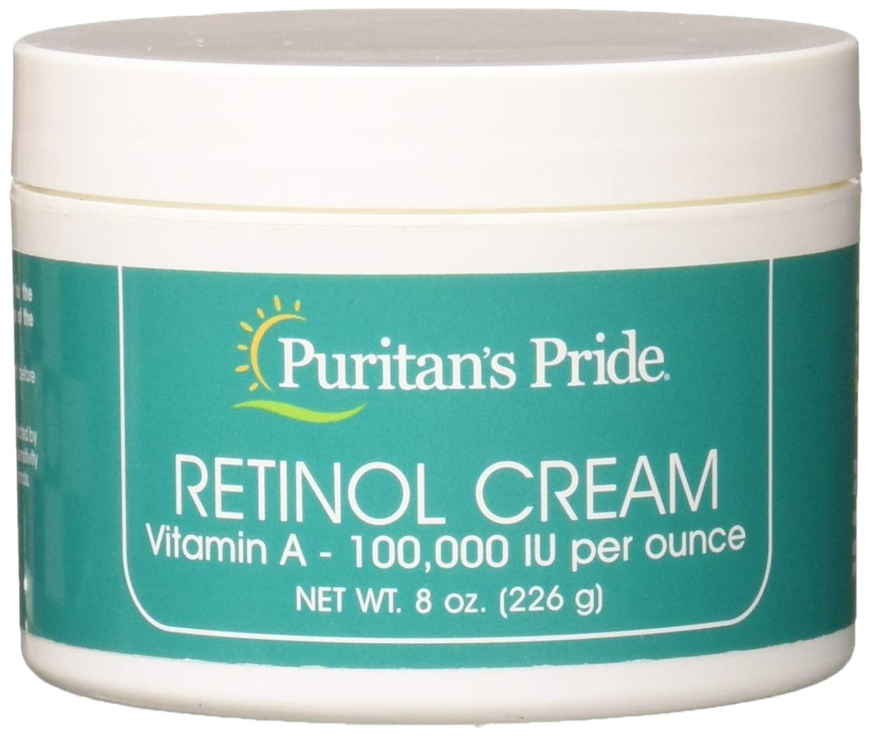 Puritans Pride Retinol Cream (Vitamin A 100,000 Iu Per Ounce), 8 Ounce
