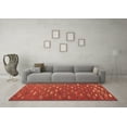 thumbnail image 3 of Ahgly Company Indoor Rectangle Abstract Brown Contemporary Area Rugs, 8' x 10', 3 of 4