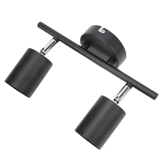 LED Track Light Kit, Simple Modern GU10 Base Track Lighting Kit 90 Degrees Rotatable for Bedroom
