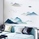 thumbnail image 3 of MountainCalcomanías de pared de paisaje de montaña, pegatinas de pared para dormitorio, mural de pared como decoración de pared para sala de estar, pegatinas removibles para decora, 3 of 5