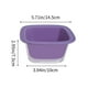 thumbnail image 3 of 1 cesta de drenaje doble grande de plástico para fregadero,cesta de filtro para almacenar verduras y frutas,organizador de cocina apto para alimentos (morado) Rkxzt, 3 of 9