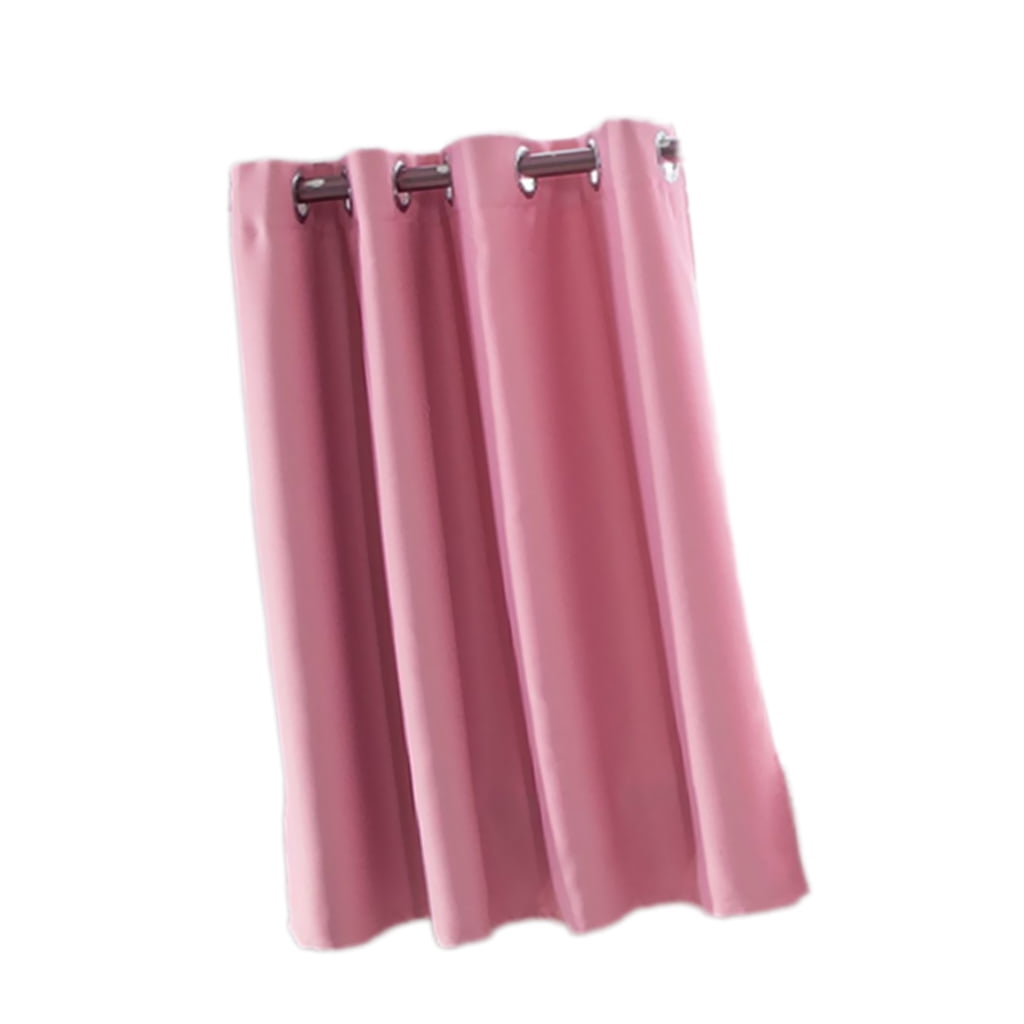 Solid Blackout Cafe Tiers Valance Halfcurtain for Home Kitchen window