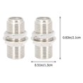 thumbnail image 2 of HLONK Cable Coax Adapter Coaxial Connector Rg6 Connectorsextendertype Connection Rg58 Socketaerial Coupler Adapters, 2 of 10