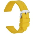 thumbnail image 1 of Silicone Rubber Watch Strap, 24mm, Yellow, 1 of 7