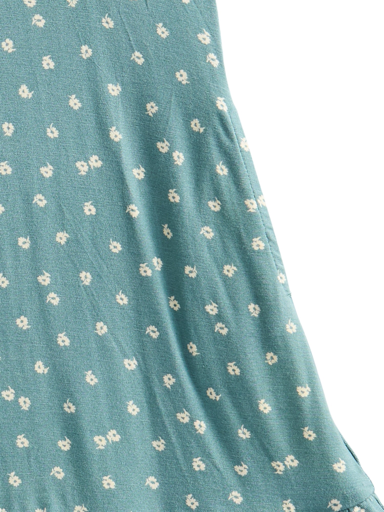 Weekend Academy Girls Knit Puff Sleeve Peasant Dress, Sizes 4-18
