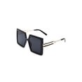 thumbnail image 2 of Square Oversize Large Flat Top Fashion Sunglasses, 2 of 7