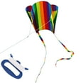 thumbnail image 1 of Pockets Kite, Rainbow Parafoil Kids Kite  for Children, 1 of 7