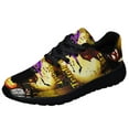 thumbnail image 2 of Black Cat Halloween Shoes Women's Fashion Sneakers Tennis Running Shoes for Men Women Black Size 9.5, 2 of 7