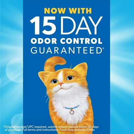 Fresh Step Multi-Cat Scented Clumping Cat Litter with the Power of Febreze, 14 lbs