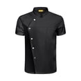 thumbnail image 4 of Chaqueta Transpirable para Chef Fernando Ropa de manga corta 2XL negro, 4 of 8