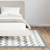 Mainstays Flat PVC-Coated Polyester Rug Pad Gray 8x10 for Secure Rug ...