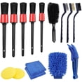 thumbnail image 1 of Juego de cepillos de limpieza de coche, 15 piezas Feliz Sencillez, 1 of 5