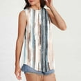 thumbnail image 2 of Économies en Liquidation! BEFOKA Débardeur d'Été pour Femmes, Débardeur Décontracté Grande Taille pour Femmes, Débardeur Imprimé Sans Manches Col Rond Décontracté et à la Mode, 2 of 5