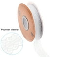 thumbnail image 3 of Uxcell Lace Trim Ribbon Polyester Wedding Lace Ribbon Lace Gift Wrap Ribbon for Dress Decorations White 50Yard, 3 of 6