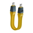 thumbnail image 2 of Cable USB 240W Cable USB C a USB C 13 cm Conexión USB Tipo C para Thunderbolts Amarillo, 2 of 9