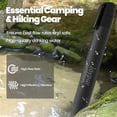 thumbnail image 2 of Purewell Portable Water Filter Straw for Survival, Camping, Hiking and Emergency Use(4pce black), 2 of 6