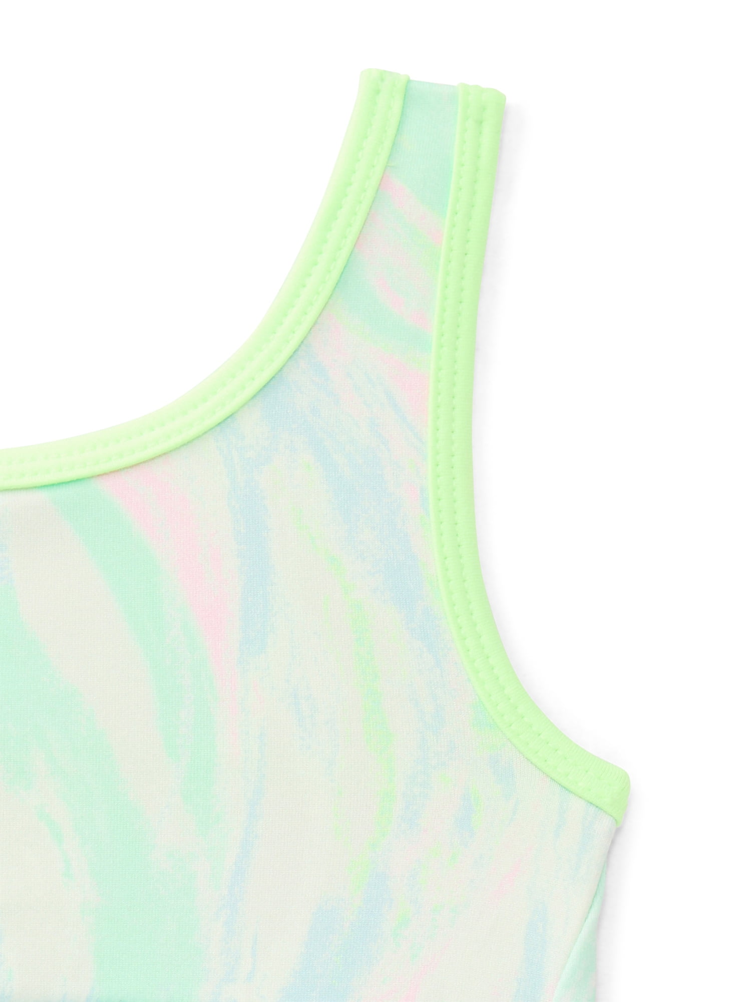 Athletic Works Girls Racerback Sports Bra, Sizes 4-18
