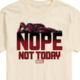 thumbnail image 3 of Marvel Deadpool - Nope Not Today - Men's Short Sleeve Graphic T-Shirt, 3 of 5