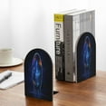 thumbnail image 5 of Naloa Astronaut 2 Pcs Bookend Large Capacity Office Book Ends for Home Office Library School Study Decoration, 5 of 8