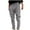 Gray, variant on Women's Straight Leg Cargo Pants Joggers Solid Trendy Breathable Classic Comfy Leisure with Pockets Button Pants High Waist Relaxed Trousers New Style Gray XXL