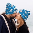 thumbnail image 5 of Lsque Cows Milk Pattern Knitted Beanie, Unisex Winter Hat, Knit Hat Winter Beanies Thick Fisherman Beanies Cuffed Plain Skull Caps, 5 of 6