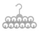 thumbnail image 2 of Percha para bufandas de 11 bucles, antideslizante, multifunción, para armario, organizador, almacenamiento, para bufandas, hombres y corbatas, para mujeres., 2 of 4