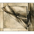 thumbnail image 3 of Harper, Ethan 23x20 Black Modern Framed Museum Art Print Titled - Tradewinds I, 3 of 5