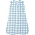 thumbnail image 1 of HALO Sleepsack, Micro-Fleece Wearable Blanket, Swaddle Transition Sleeping Bag, TOG 1.0, Gingham Blue, 1 of 5