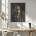 thumbnail image 6 of Vincent Van Gogh's Self Portrait With Pipe (1886) Framed Art Modern Wall Decor, 6 of 15