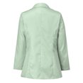 thumbnail image 3 of Women 2024 Trendy Blazer Jackets Spring Fall Lapel Collar Business Blazers Open Front Lightweight Work Office Outwear Ladies Clothes, 3 of 4