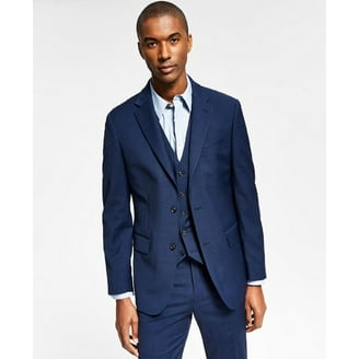Tommy Hilfiger Men's Modern Fit Th Flex Stretch Suit Jackets Blue