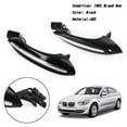 thumbnail image 2 of Black Exterior Left+Right Door Handle 51217231931/51217231934 For BMW F10 F01, 2 of 9