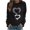 Black, variant on gakvbuo Valentines Day Sweatshirt For Womens Tops Cute Love Heart Graphic Tees Raglan Long Sleeve Round Neck Casual Tunic Tops Loose Fit Blouse Pullover Tops For Girlfriend