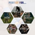 thumbnail image 2 of OpetHome 3 Pairs Colorful Striped Crew Five Toe Socks, Unisex Cotton Split Toe Athletic Socks for Daily Wear Cycling Running Large, 2 of 4