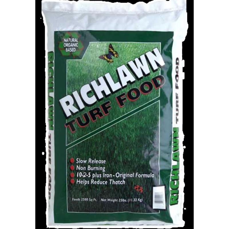 Richlawn Organic-Based Turf Food Fertilizer, 25 Lb.