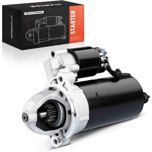 A-Premium Starter Motor Compatible with Dodge Sprinter 2500/3500 03-06 2.7L & Freightliner Sprinter 2500/3500 02-06 2.7L & Mercedes-Benz E320 05-06 3.2L, 12V 2.2KW 10 Teeth Clockwise