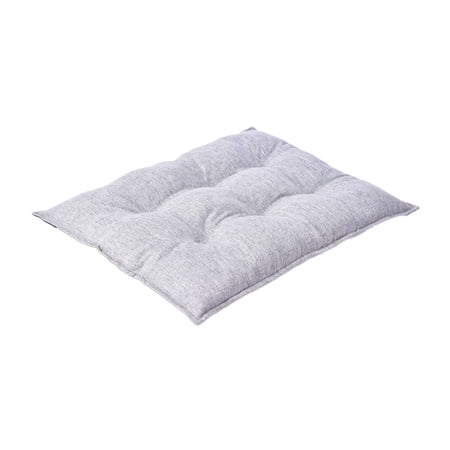 Chew Proof Crate Bed Indestructible Kennel Mat Reinforced Corners Washable Polyester Pad for Small Gnawing Pets Indoor Crate Use