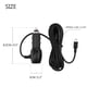 thumbnail image 4 of Kenally Mini adaptador de de coche USB con puerto USB adicional con cable de carga de 11.5 pies para coche DVR Dash Cam Navegación Paneles de instrumentos para automóviles, 4 of 6