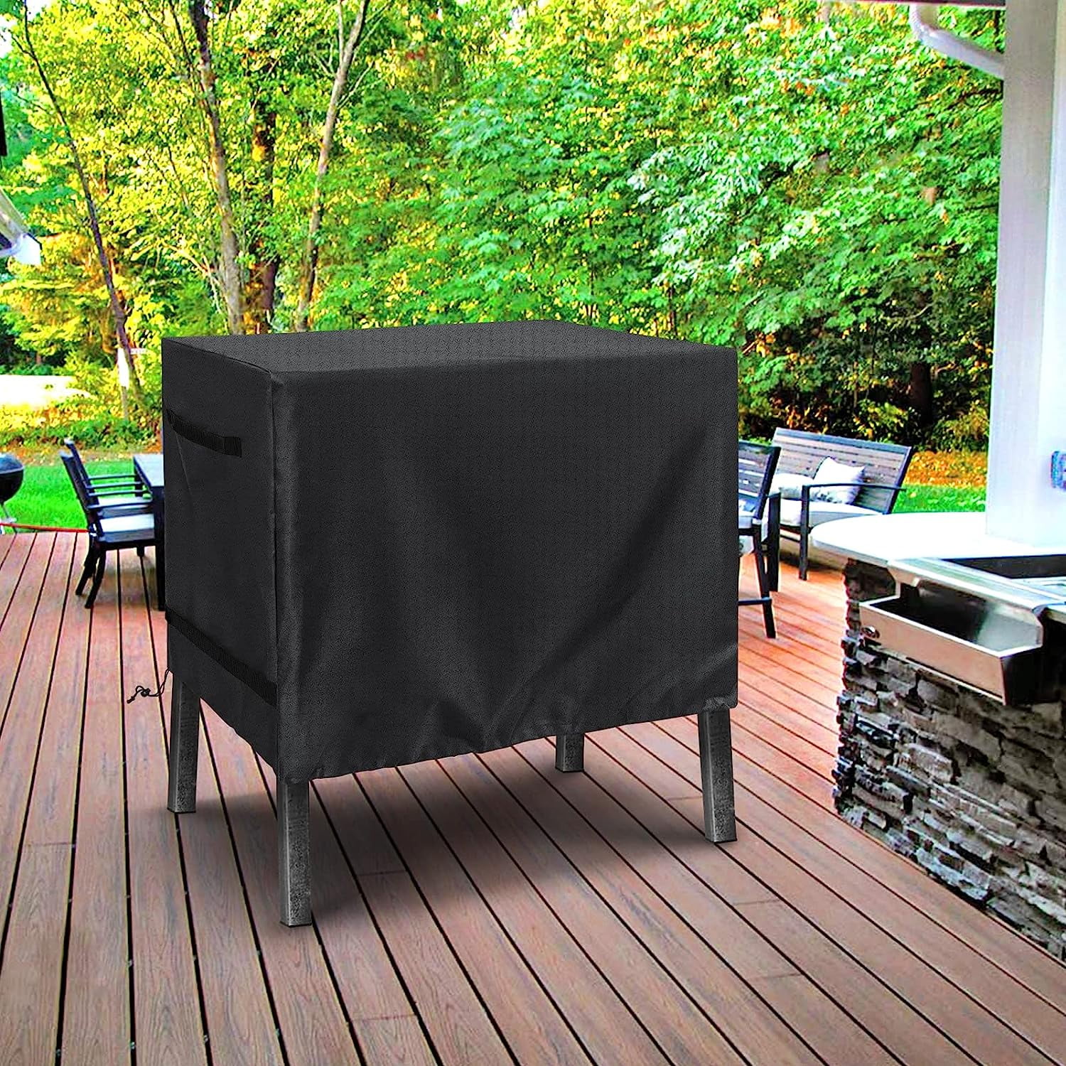 STARTWO Patio Stove Burner Covers, Outdoor Grill Cover for Camp Chef 2